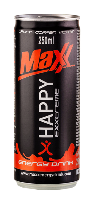 Maxx HAPPY energy drink 0,25l "Z"