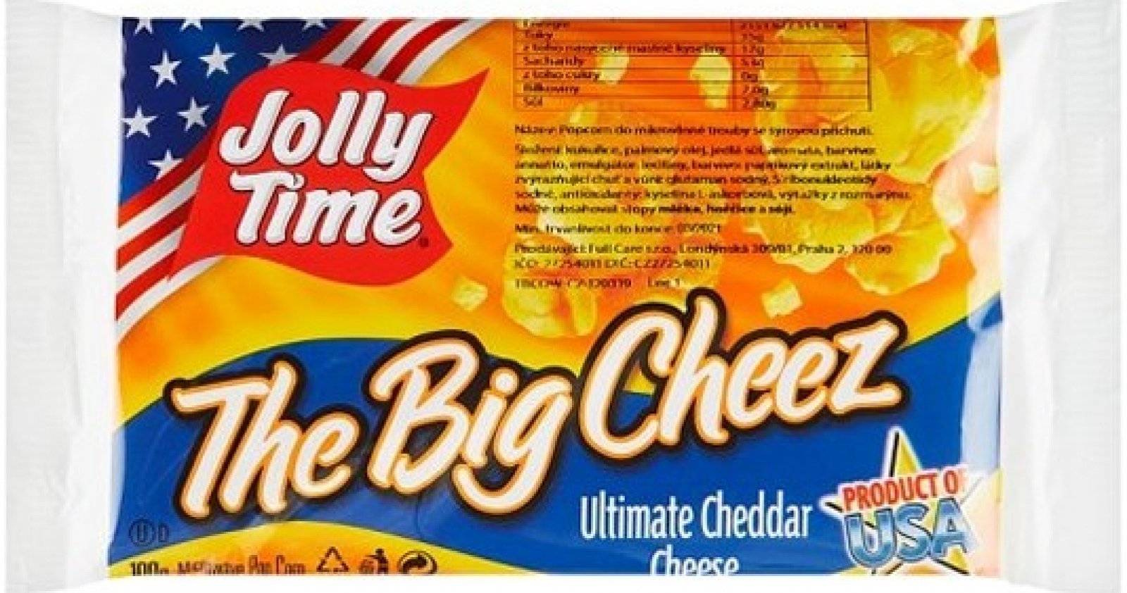 Jolly Time Popcorn Big Cheez 100g