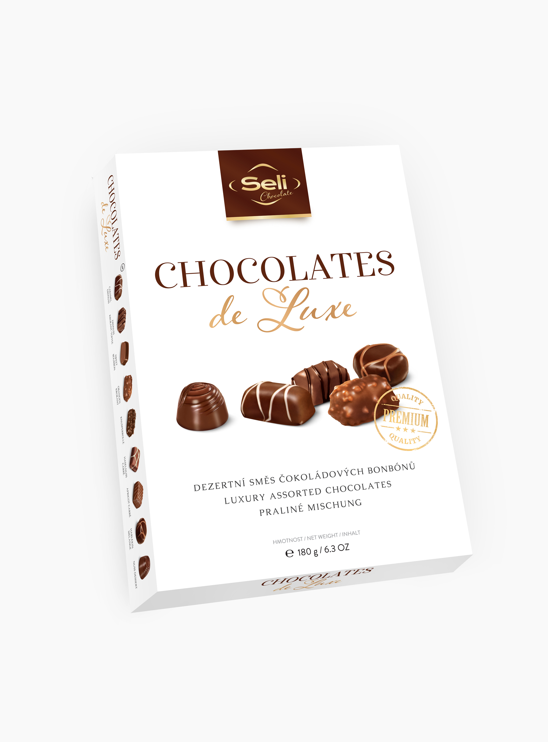 Seli dezert Chocolates de luxe Seli 180g