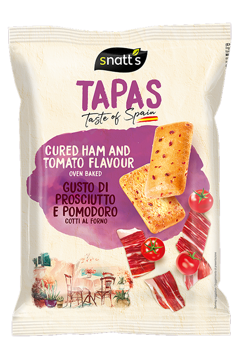 Snatt’s TAPAS chlebíčky - šunka, rajčiny 120g