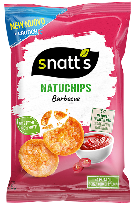 Snatt’s NATUCHIPS - barbecue 75g
