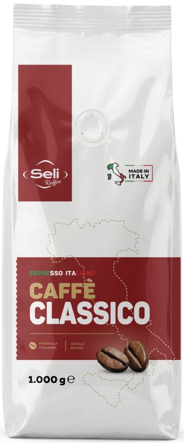 Seli Caffe Classico 1 kg zrnková káva