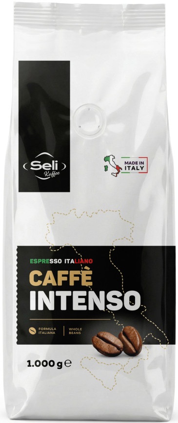 Seli Caffe Intenso 1 kg zrnková káva